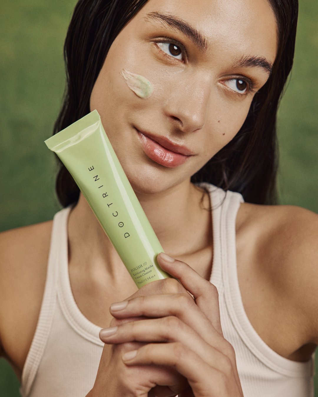 Polish Exfoliating Matcha Cream Cleanser