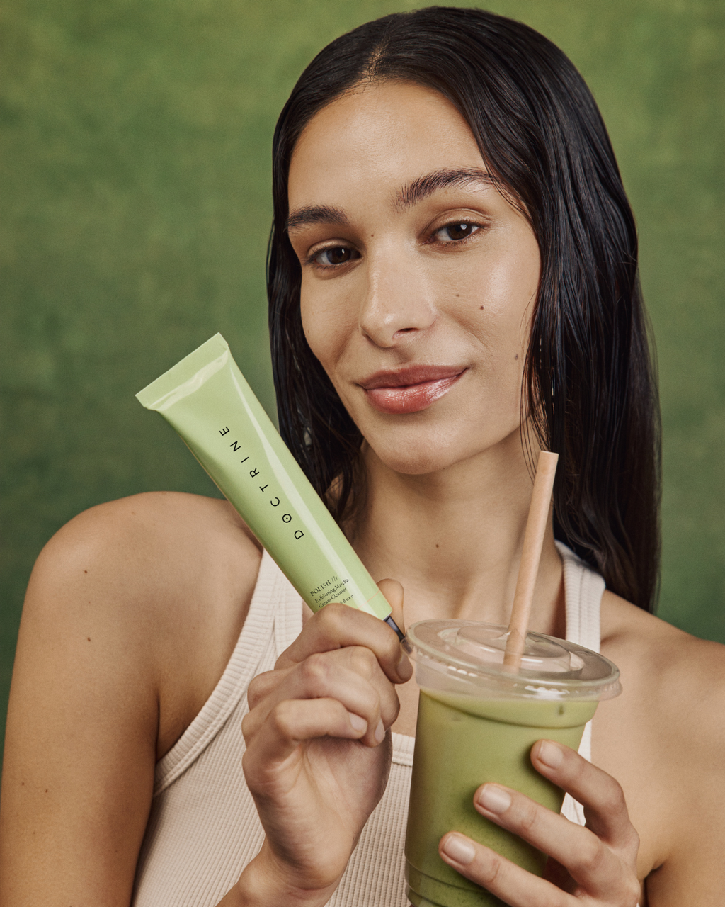 Polish Exfoliating Matcha Cream Cleanser