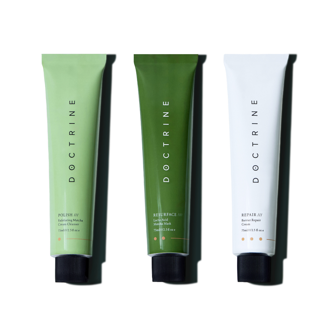 Three-Step Matcha Power Peel