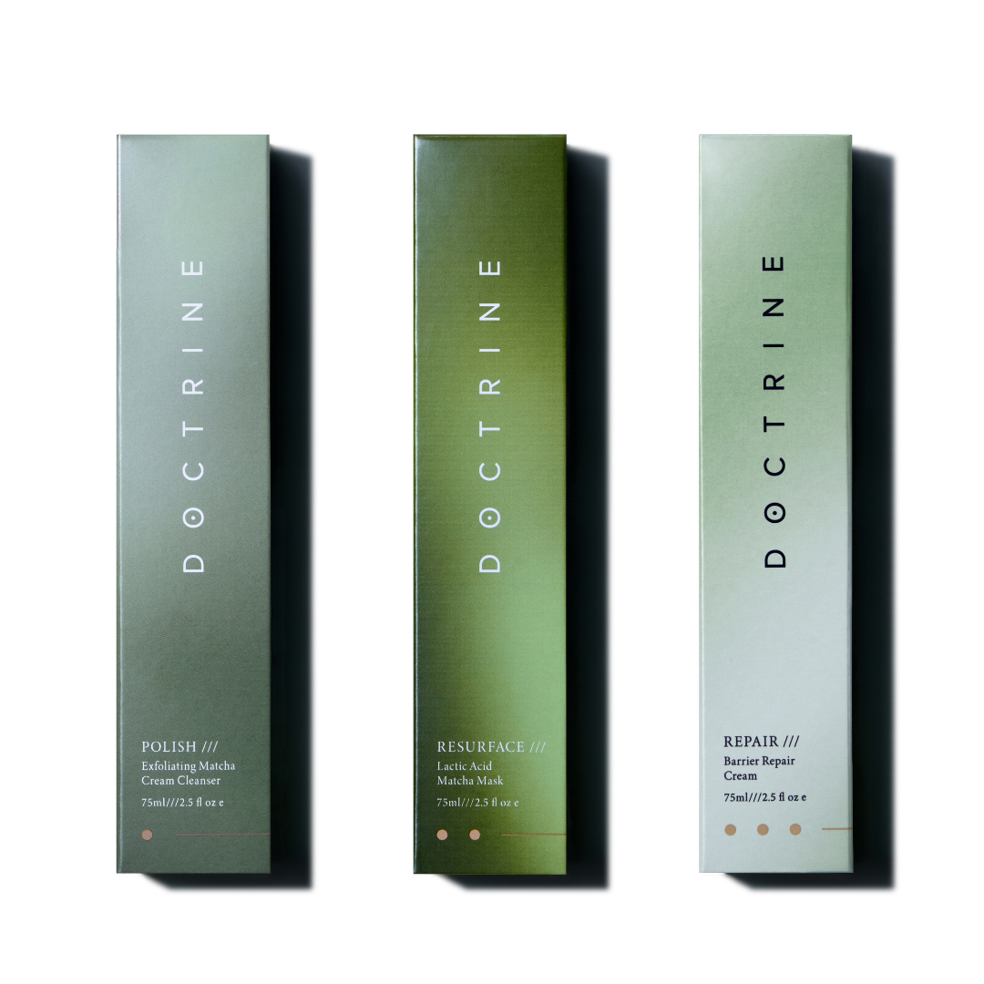 Three-Step Matcha Power Peel
